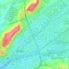 Distrito Centro Norte topographic map, elevation, terrain