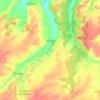Venialbo topographic map, elevation, terrain