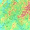 光泽县 topographic map, elevation, terrain
