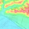 Lamothe-Landerron topographic map, elevation, terrain