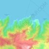Aasu topographic map, elevation, terrain