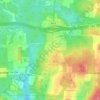 Barkeyville topographic map, elevation, terrain