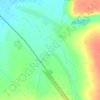 Скачиха topographic map, elevation, terrain