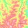 Miraselva topographic map, elevation, terrain