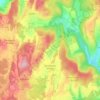 Gondenans-Montby topographic map, elevation, terrain
