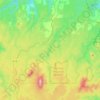 Hampshire topographic map, elevation, terrain