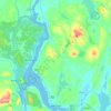 Bucksport topographic map, elevation, terrain