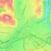 East Liberty topographic map, elevation, terrain