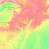 Afella Ighir topographic map, elevation, terrain