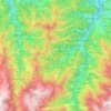 Dernekpazarı topographic map, elevation, terrain