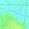 Ward 15 topographic map, elevation, terrain