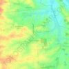 Saint-Christophe topographic map, elevation, terrain