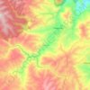 Xoxocotla topographic map, elevation, terrain