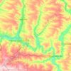 Kamensky District topographic map, elevation, terrain