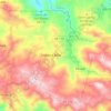 Indiera Alta topographic map, elevation, terrain