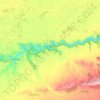 Alcalá del Júcar topographic map, elevation, terrain