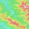 Pineda de la Sierra topographic map, elevation, terrain