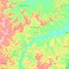 Esperantinópolis topographic map, elevation, terrain