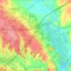 Mifflin Township topographic map, elevation, terrain