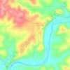 Salesville topographic map, elevation, terrain