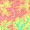 Верхобыстрицкое сельское поселение topographic map, elevation, terrain