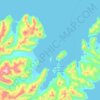 Unalaska topographic map, elevation, terrain