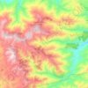 Chakran topographic map, elevation, terrain