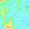 Banyuke Hulu topographic map, elevation, terrain