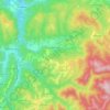 Voineja topographic map, elevation, terrain