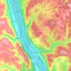New Cumberland topographic map, elevation, terrain