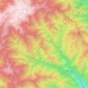 Tseza Gewog topographic map, elevation, terrain