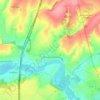 Cléry-sur-Somme topographic map, elevation, terrain
