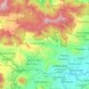 Limbangan topographic map, elevation, terrain