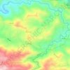 Maná topographic map, elevation, terrain
