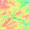 玛艾镇 topographic map, elevation, terrain