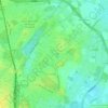 Waziers topographic map, elevation, terrain
