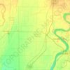 Pemiscot County topographic map, elevation, terrain