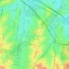 Auburn topographic map, elevation, terrain