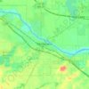 Monticello topographic map, elevation, terrain