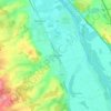 Sury-près-Léré topographic map, elevation, terrain