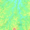 Marilândia topographic map, elevation, terrain