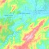 São João Batista topographic map, elevation, terrain