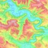Treffurt topographic map, elevation, terrain