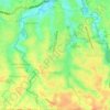 Bedahan topographic map, elevation, terrain