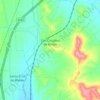 San Cristóbal de Boedo topographic map, elevation, terrain