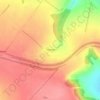 Popasne topographic map, elevation, terrain