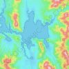 Bathurst Harbour topographic map, elevation, terrain