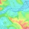 Chartiers City topographic map, elevation, terrain