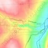 Robert H. Treman State Park topographic map, elevation, terrain