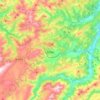 Salas topographic map, elevation, terrain